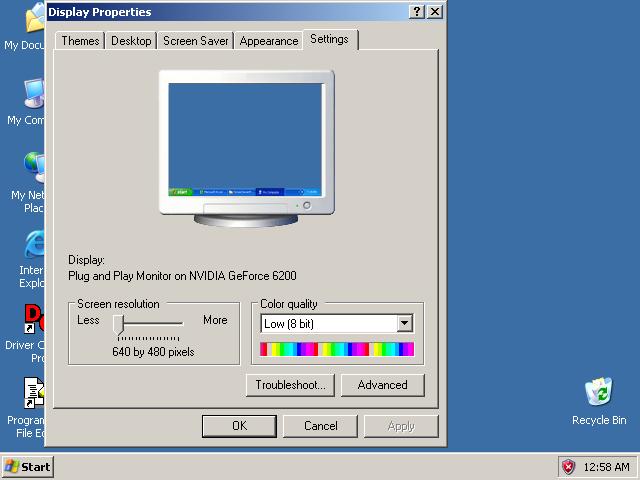 Geforce GT 710 cards under Windows XP, Findings - Windows XP - MSFN