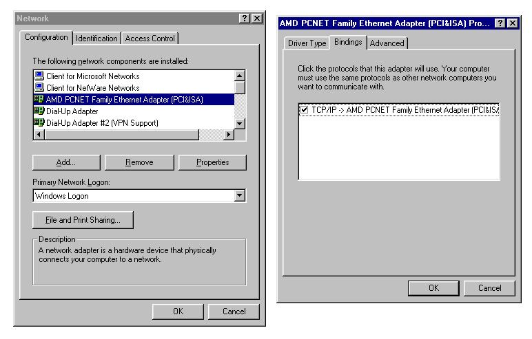 Weird internet problem in Windows 95 - Windows 9x/ME - MSFN