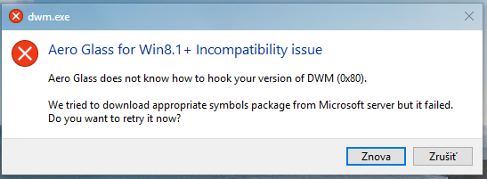 Aero Glass For Win8.1+ V1.5.7 And "Your DWM Is Incompatible.