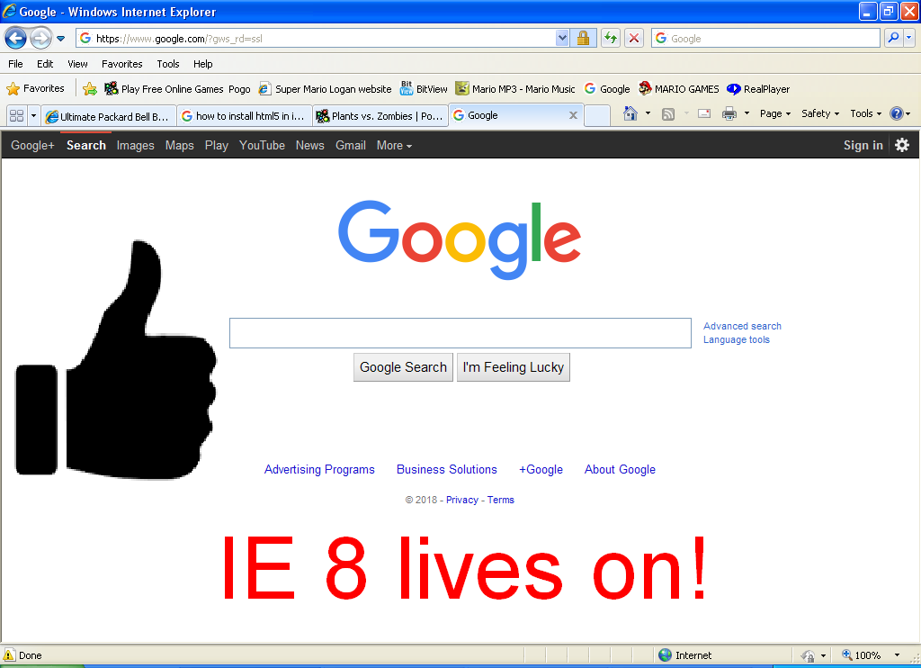 Ie 8 In 18 Windows Xp Msfn