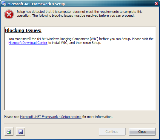 Unable to install .NET Framework 4.0 on Windows XP x64 - Windows XP 64 Bit  Edition - MSFN