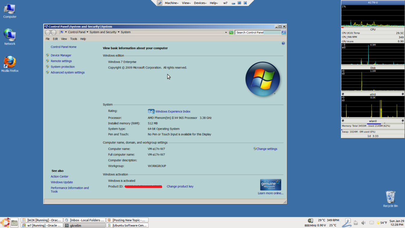 Windows 7 Enterprise on 512MB RAM - Windows 7 - MSFN