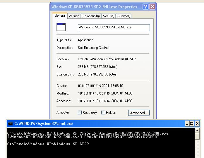 Windowsxp Kb835935 Sp2 Enu Exe Digital Signatures Windows Xp Msfn