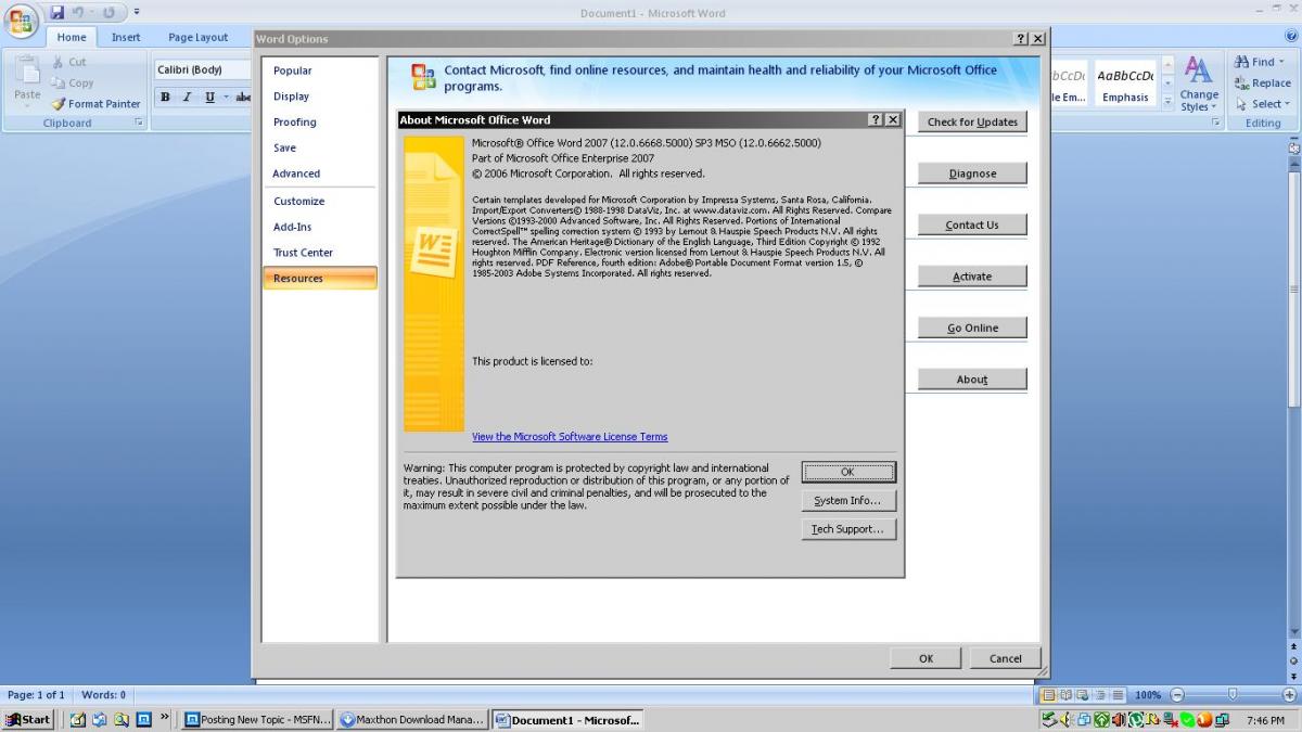 Office 2007 in Windows 2000 - Windows 2000/2003/NT4 - MSFN
