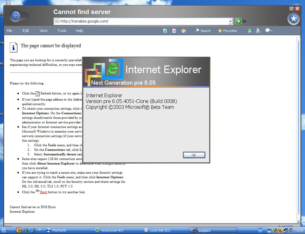 Roblox requires Microsoft Internet Explorer 6.0 or greater » Winhelponline
